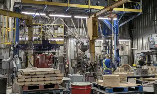 An image of the new core room at Penticton Foundry.